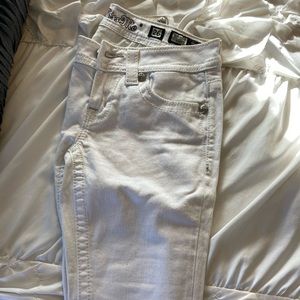 White Miss Me Jeans